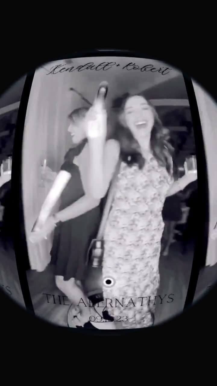 Black and white fisheye, Weddings